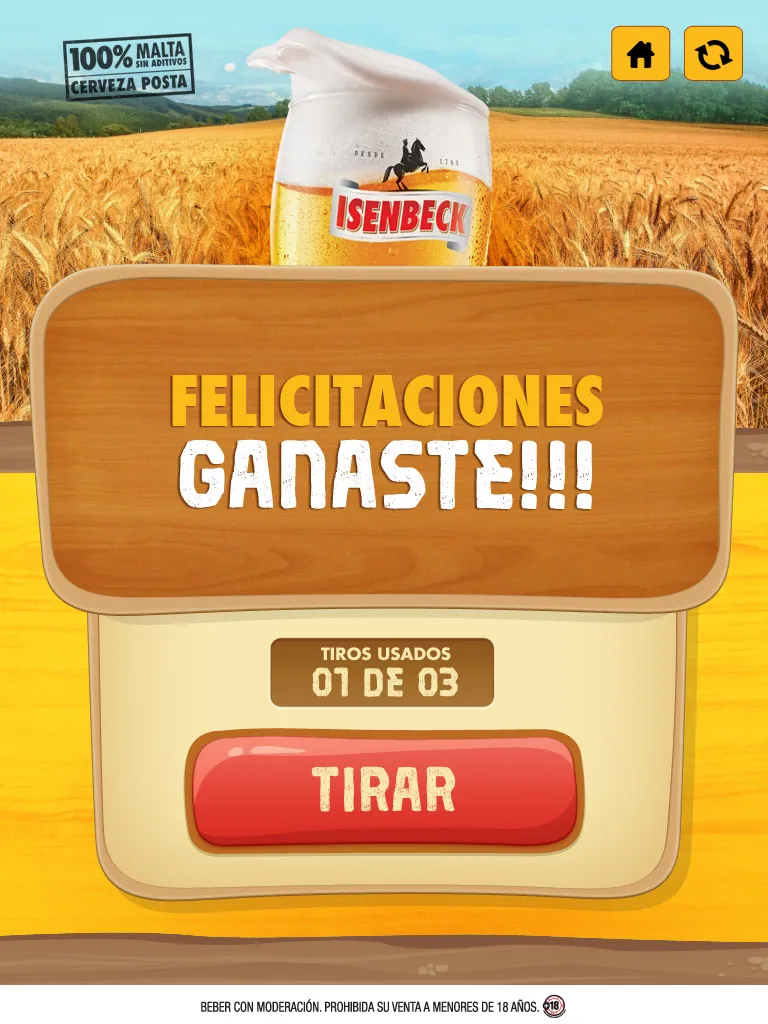 ganaste